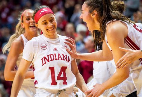 Scalia makes eight 3s, scores 32 points and No. 16 Indiana women roll past Bowling Green 84-35