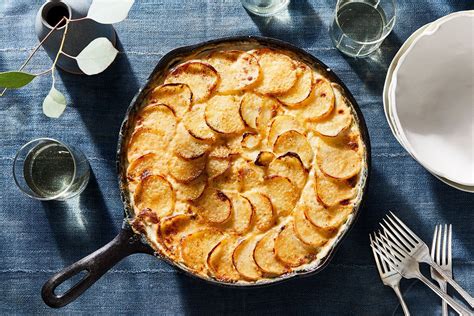 Scalloped Potatoes in Cast Iron Recipe on Food52