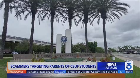 Scammers target parents of Cal State Fullerton students