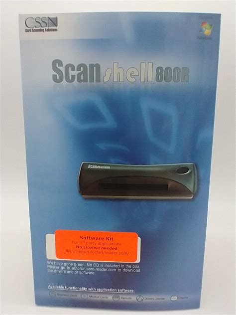 ScanShell 800R driver file download