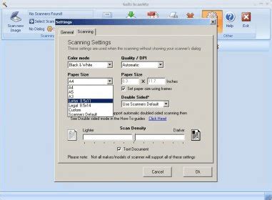 ScanWiz Scanner Software v.2.15 Screen Prints 2