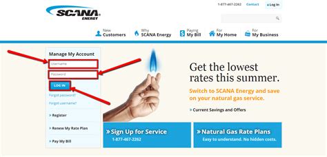 Scana energy login. Get help from SCANA Regulated. Pay Online. We can help. Want to change rate plans? 1.877.467.2262. Reading your Atlanta Gas meter. SCANA Energy is the natural gas marketer and Atlanta Gas Light Co maintains the gas meter. 