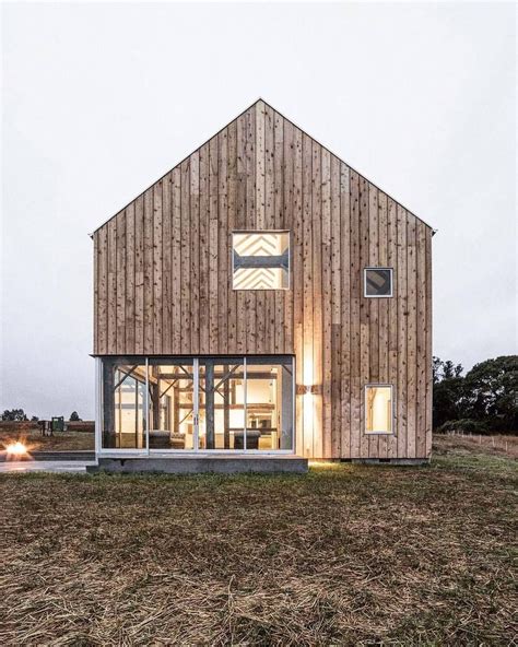 Scandinavian barn. Project Conversion. Style Contemporary. Construction method Steel frame with timber subframe. House size 300m² (3,229ft²) Land cost £80,000. Build cost £350,000. Cost per m² £1,167 (£108 per ft²) Construction time 24 weeks. Current value £400,000. 