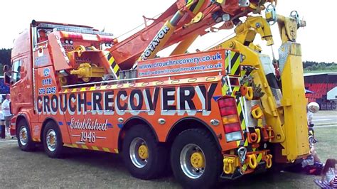 Scania David Crouch Recovery truck - YouTube