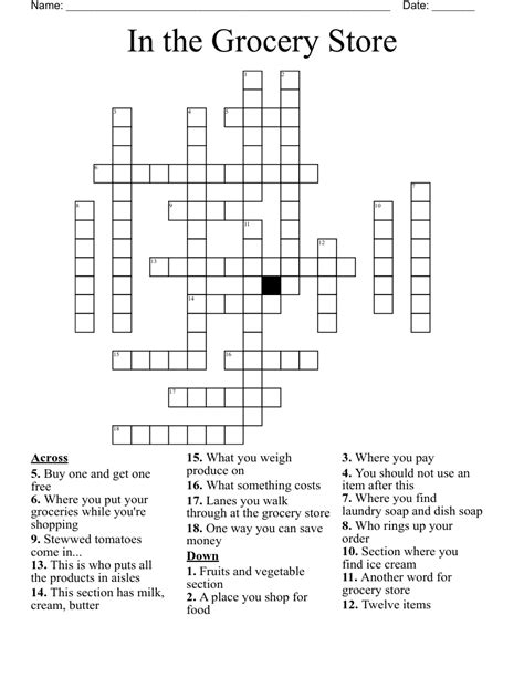 The Crossword Solver found 30 answers to "scanned ID in grocery store", 3 letters crossword clue. The Crossword Solver finds answers to classic crosswords and cryptic crossword puzzles. Enter the length or pattern for better results. Click the answer to find similar crossword clues..