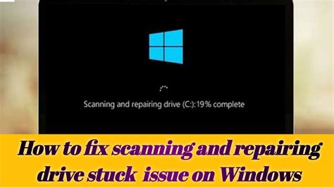 Scanning and repairing drive c. Feb 20, 2021 ... Scanning and repairing drive (C:) 21% complete link: https://youtu.be/qUnmupjwTrI -Error legacy boot of uefi media ... 