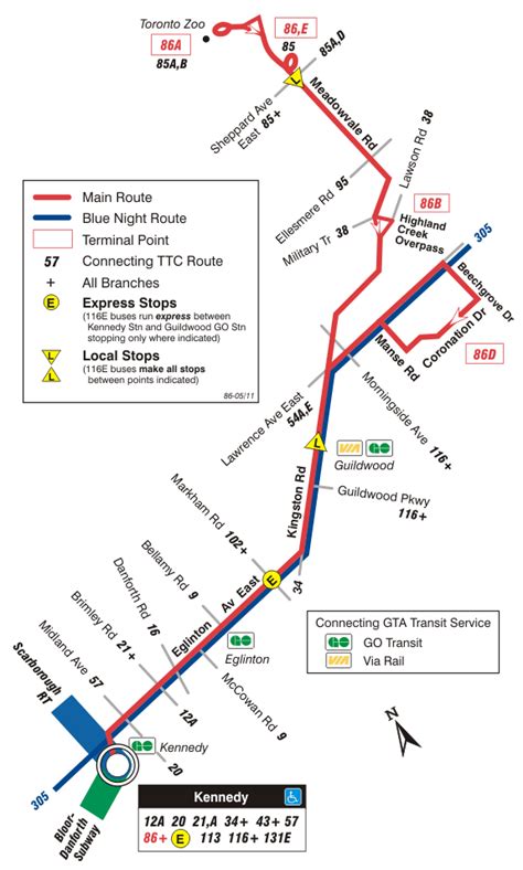 Scarborough to OKL - public transit from $2