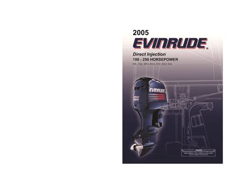 Scarica il manuale di servizio evinrude e tec 115 200 cv 2008. - B braun syringe pump service manual.
