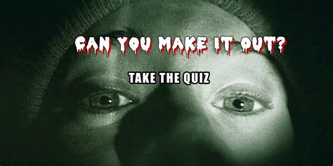 The scariest quiz you'll take today. 10.00pm, 30 Oct 2023 . 23.2k. 1. THERE'S NO BETTER time of year than Halloween to watch a horror movie.. 