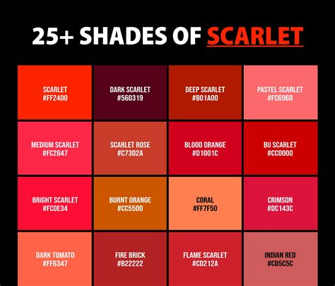 Scarlet Shades and Symbolism in Website Design