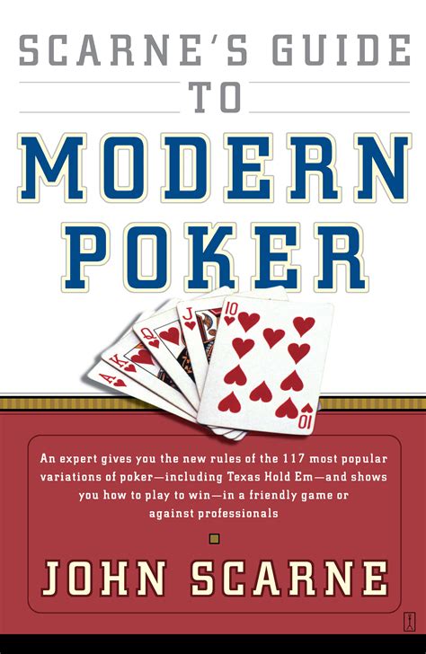 Scarne s guide to modern poker. - Honda cr250r bedienungsanleitung und wettbewerbshandbuch 1999 31kz3700.