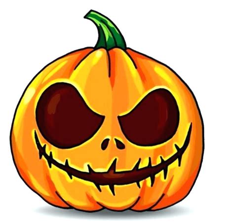 Scary Halloween Pumpkin Drawings