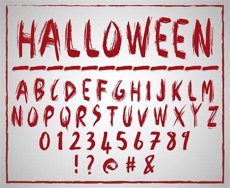 Scary Haunted - A Halloween Font