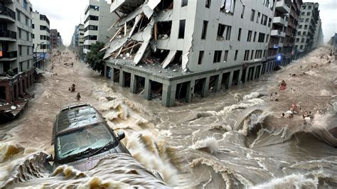 Scary Natural Disasters Hits In The World Caught On Camera