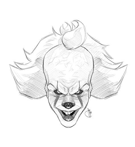 Scary clown drawing. Things To Know About Scary clown drawing. 