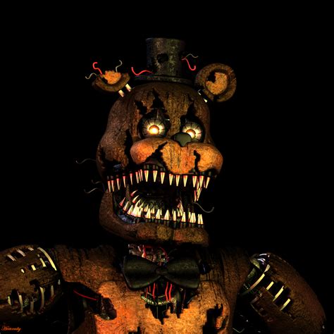 Scary freddy. Oct 23, 2016 ... Description. Oh GOD! I succeeded in making my 2D art piece look like a 3D one TOO WELL!!! Even I'm amazed with how this came out!! It actually ... 