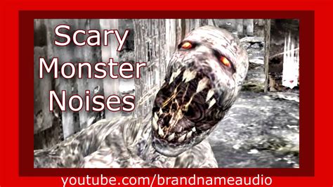 Scary monster sounds. Things To Know About Scary monster sounds. 
