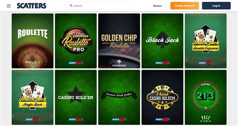 Scatter Casino Canada Features