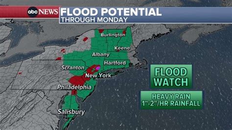 Scattered rain, flash flood risk continues Monday