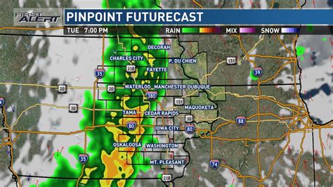 Scattered showers, storms possible