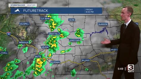 Scattered storms to kick off the work week