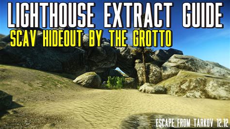 Here's a quick video that will show you the Scav Hideout at the Grotto Exit Location in Escape From Tarkov. THE EXIT IS RIGHT AT THE END OF THE VIDEO ON …. 