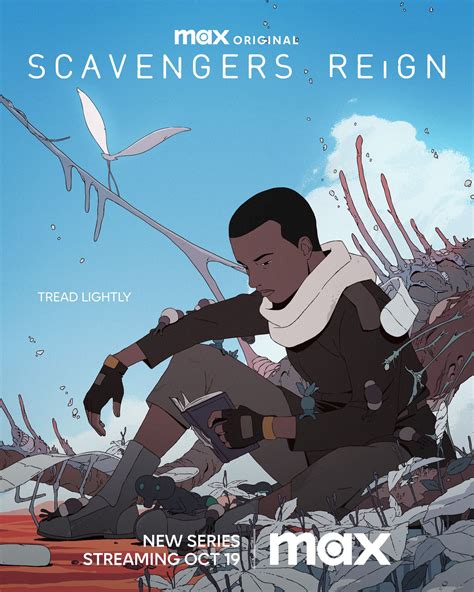 Scavengers reign. The process for creating Scavengers Reign 's aliens became a matter of finding something fascinating in our world, then pushing it in a different direction. For example, in episode 3, Azi (voiced ... 