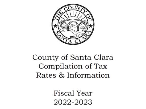 The Department of Tax & Collections Email Notification Service is a free service provided by the County of Santa Clara (County), and is solely intended as an aid to remind participants to pay secured property taxes timely and to provide other property tax-related information of general interest. Taxpayers are not relieved of the responsibility ....