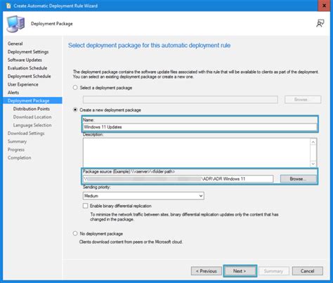 Sccm adr change deployment package.  The network the server is on is 192.  D...