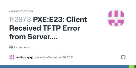 Sccm pxe e23 client received tftp error from server. efi.  For a UEFI boot you ha...