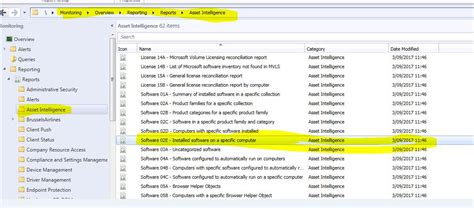 Sccm report computers with specific software installed.  My ques Jun 14, 2022 · Reporting he...