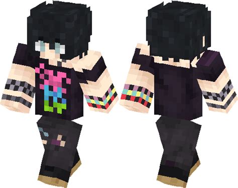 Minecraft skins change the appearance of your character. Skins let you change your character's hair color, clothing, and more. When you launch Minecraft, you are given the choice of creating a skin or choosing one of our default options. Creating your own skins is a big part of the Minecraft community, and we are constantly impressed with the ... 