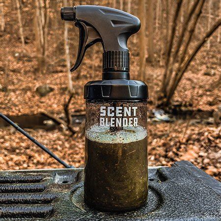 Scent blender. As an avid hunter always seeking ways to enhance my hunting tactics, stumbling upon the Scent Blender has piqued my interest. The concept of concocting personalized cover scents and attractants using local plant materials and food sources unique to my hunting area sounds promising. 