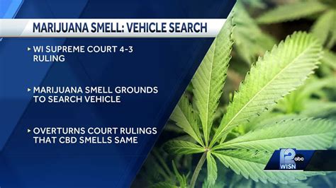 Scent like marijuana enough to warrant police search, Wisconsin Supreme Court rules