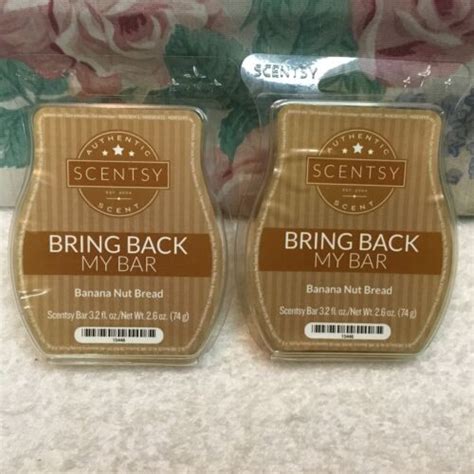 Scentsy, Banana Nut Bread, Bring Back My Bar, Wax Bar eBay