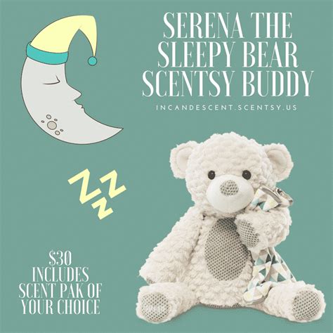 Scentsy Independent Rep! AWE! Serena the Sleepy Bear - Facebook