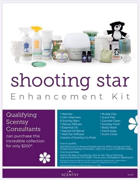 Scentsy Shooting Star Award Quick start Buy Scentsy Online