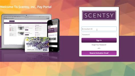 The Scentsy®Visa®Prepaid Card is issued by T