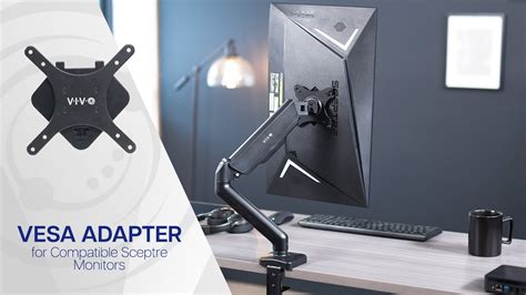 Sceptre vesa mount adapter.  Standard glass Resolution: VESA mount ada...