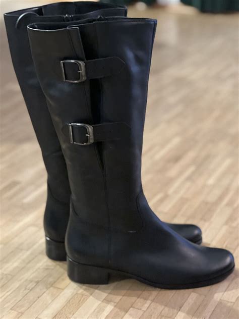 Schöne neue Gabor Damen Lederstiefel Größe 5 eBay