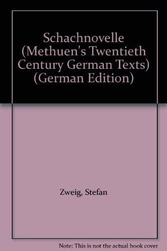 Schachnovelle (methuen's twentieth century german texts). - S chand success guide inorganic chemistry by g d tuli.