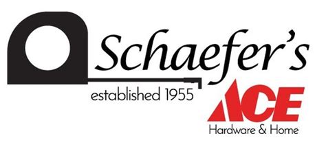 Schaefer's Ace Hardware store located 