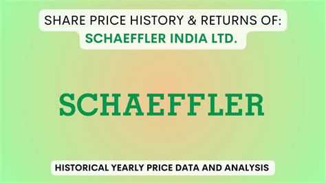 Schaeffler India Share Price