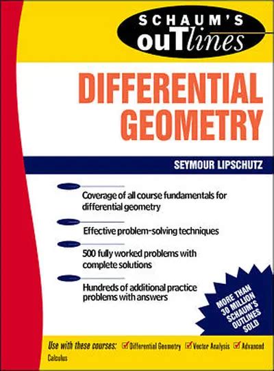 Schaum Outline Differential Geometry In Masters