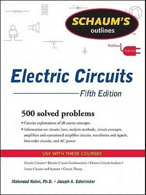 Schaum Outline Of Electric Circuits 5th Edition
