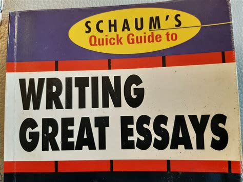 Schaum apos s quick guide to writing great essays. - 2001 yamaha f25elhz outboard service repair maintenance manual factory.