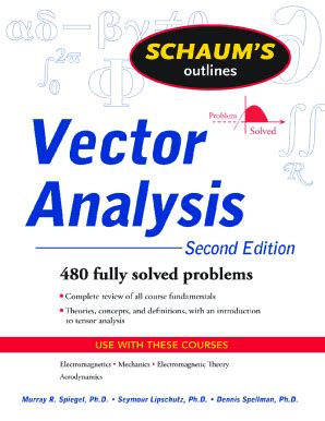 Schaum series vector analysis solution manual bsc. - Spider man integrale t32 1983 hannigan.