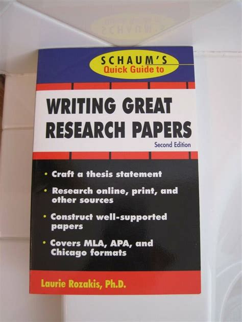 Schaums quick guide to writing great research papers 2nd edition. - Clinical guide to removable partial denture design.
