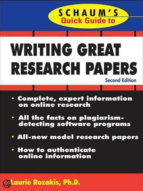 Schaums quick guide to writing great research papers. - The new jersey driver manual in chinese.