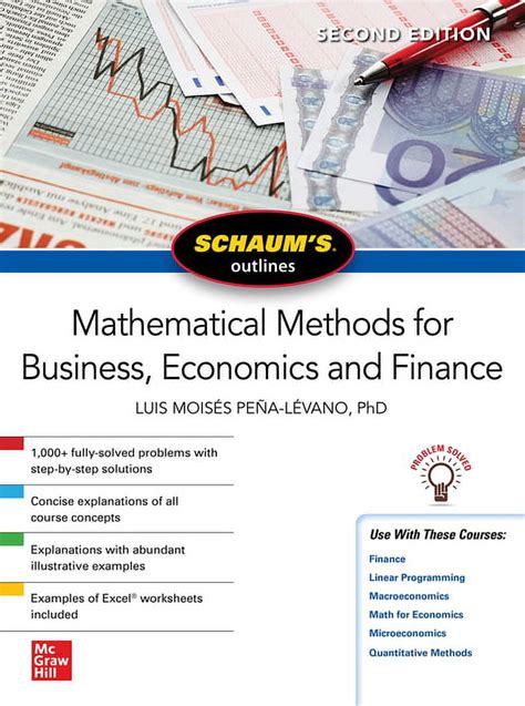 Full Download Schaums Outline Of Mathematical Methods For Business And Economics By Edward T Dowling